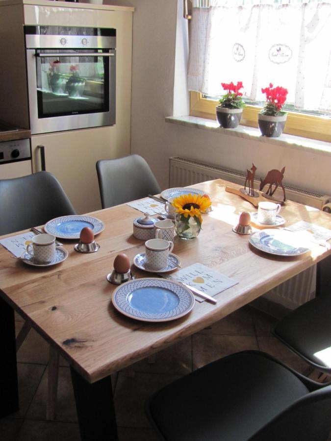 #7 Ferienhaus Mit Schlossblick Trunkelsberg Fuer Max 6 Personen,Kueche Komplett Eingerichtet, 2 Baeder 3 Schlafzimmer Top-Ausstattung Eksteriør billede