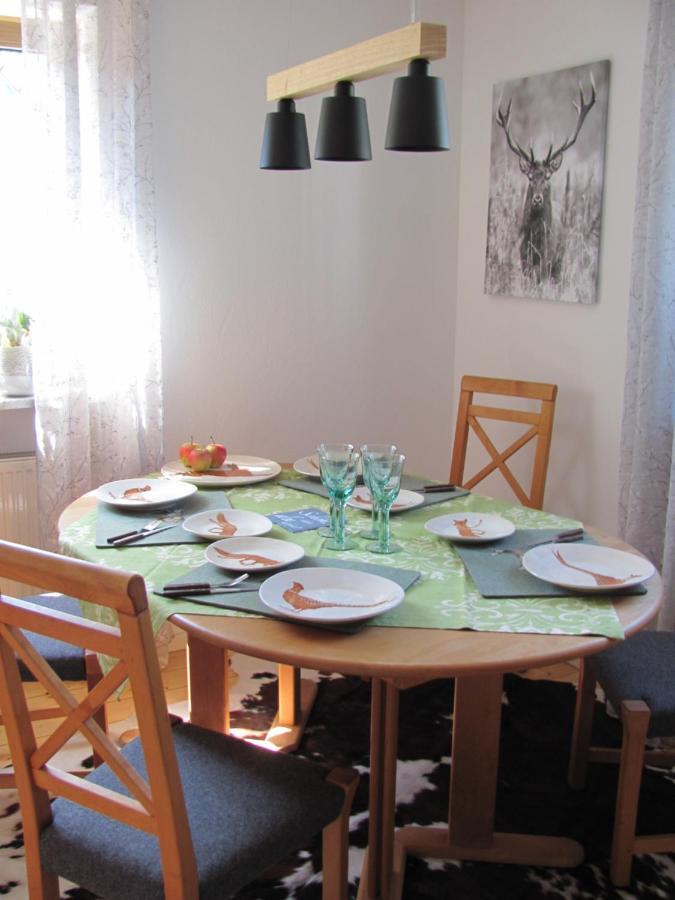 #7 Ferienhaus Mit Schlossblick Trunkelsberg Fuer Max 6 Personen,Kueche Komplett Eingerichtet, 2 Baeder 3 Schlafzimmer Top-Ausstattung Eksteriør billede